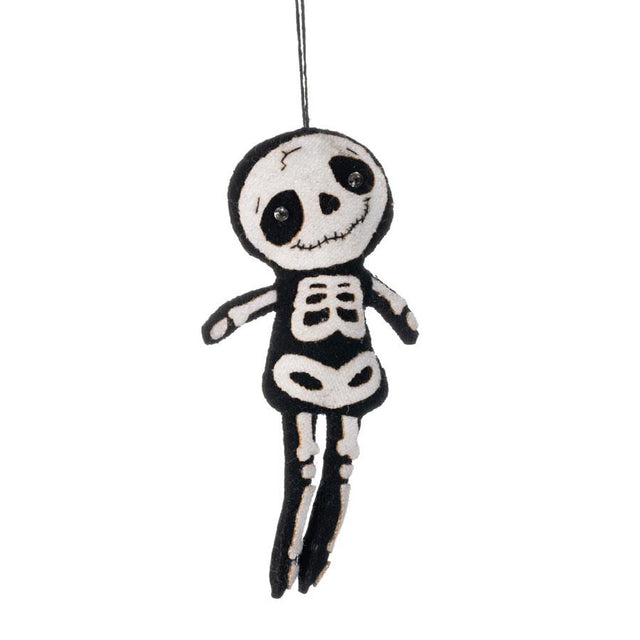 Mr Bones Felt Hanging Decoration