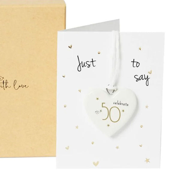 50th Ceramic Decoration in Gift Box