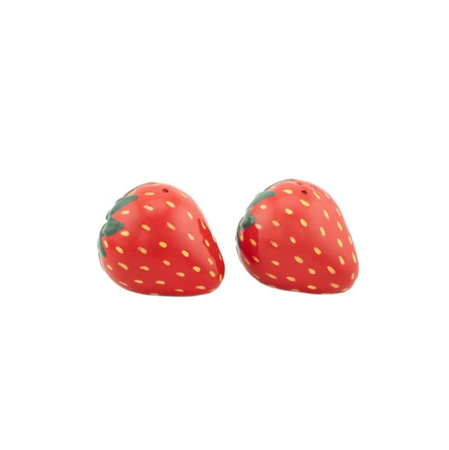 Strawberry Salt & Pepper Shakers Side Facing