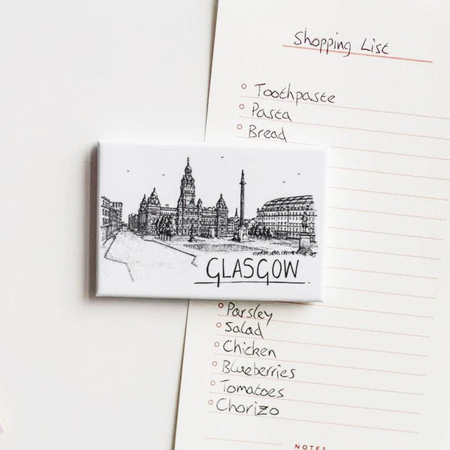 Illustrated Glasgow Magnet