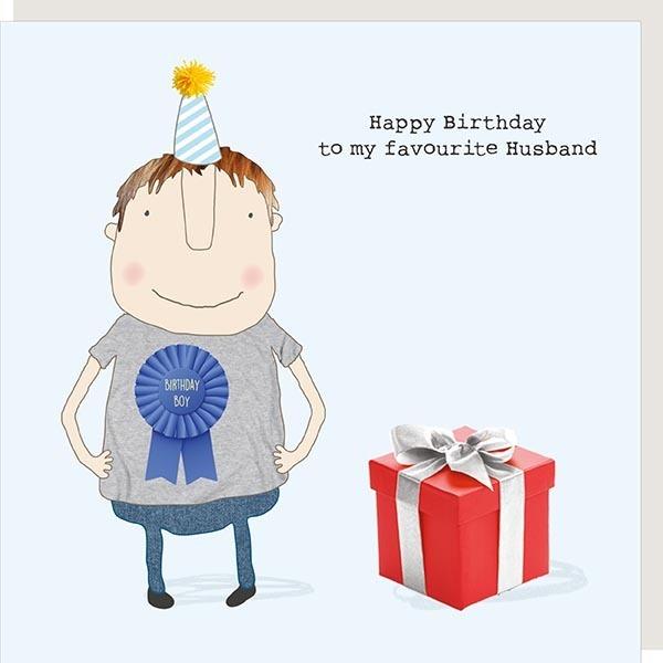 Favourite Husband Birthday Card