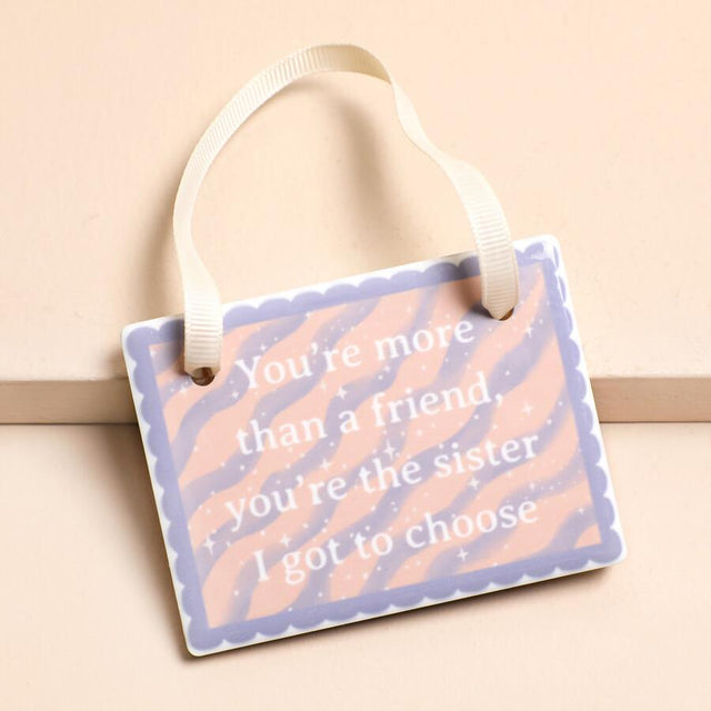 Friend Hanging Plaque