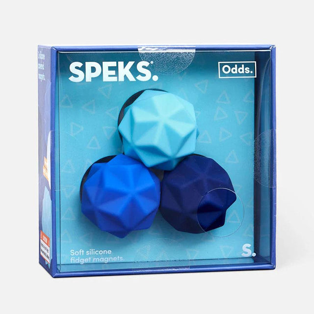 Blue Odds Soft Silicone Fidget Magnets in Box