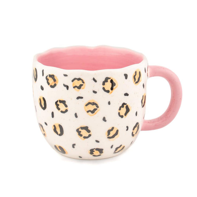 Surprise Leopard Mug Side View