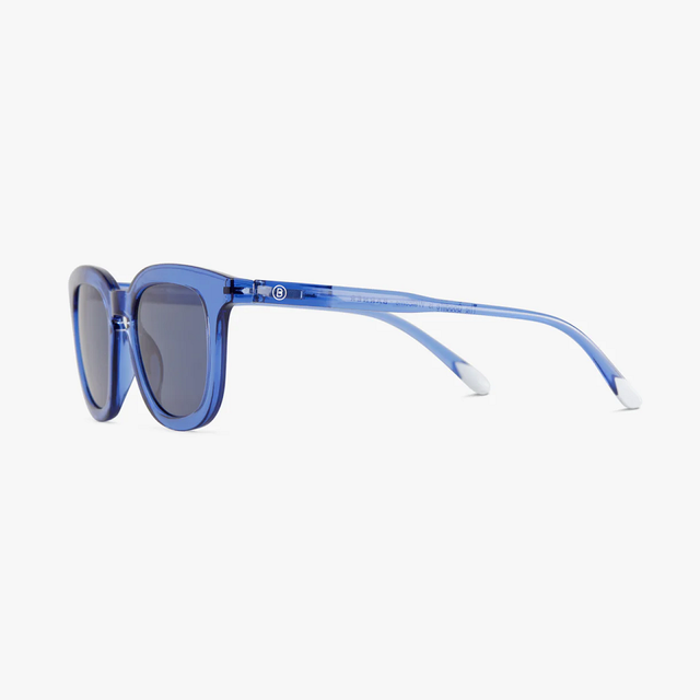 BARNER Osterbro Glossy Aqua Blue Sunglasses Side View 1