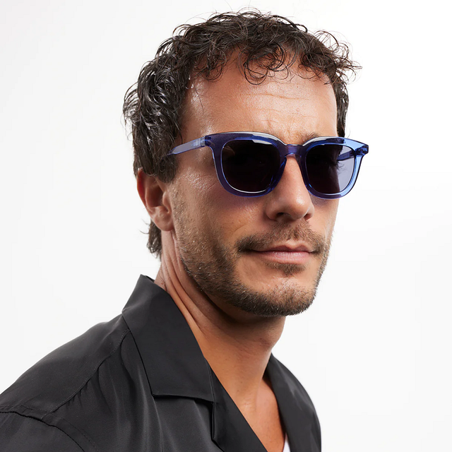 BARNER Osterbro Glossy Aqua Blue Sunglasses