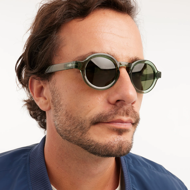 Barner Charles Jade Green Sunglasses Model
