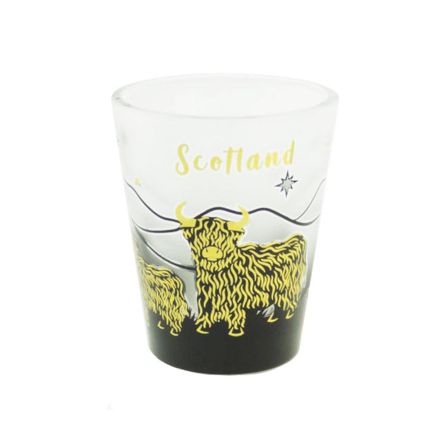 Glen Appin Highland Cow Shot Glass