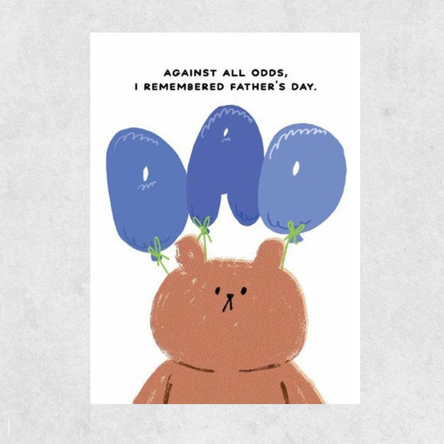Against All Odds Father's Day Card