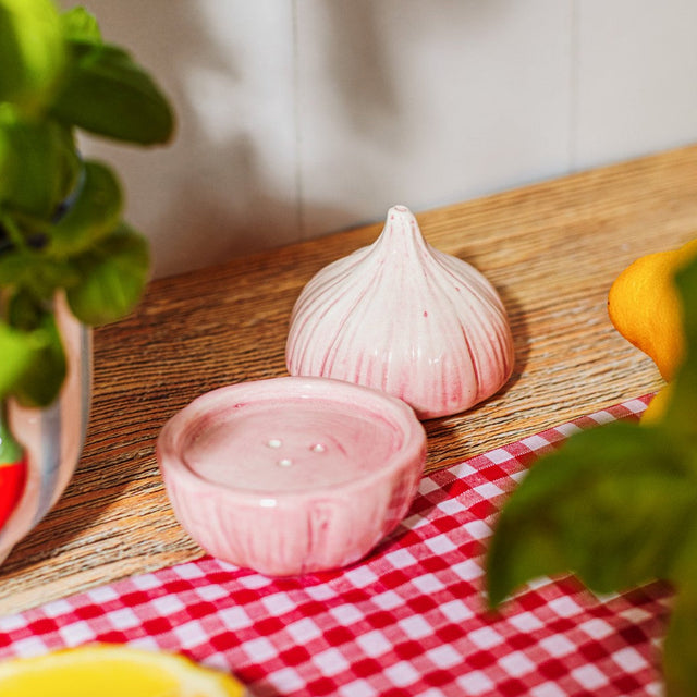 Garlic Salt & Pepper Shakers