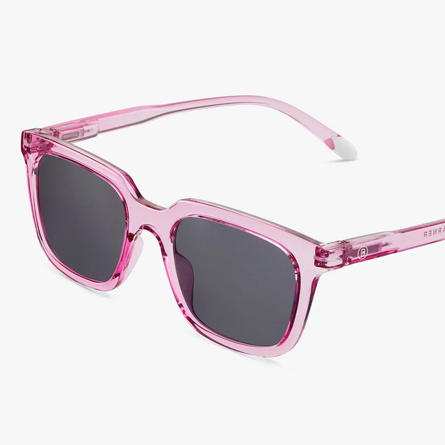 Barner Holly Glossy Blush Pink Sunglasses Close-up
