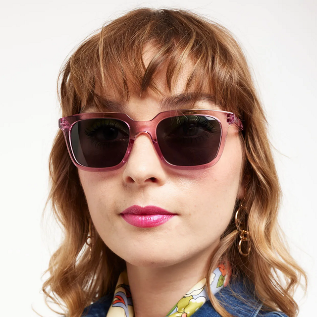 Barner Holly Glossy Blush Pink Sunglasses