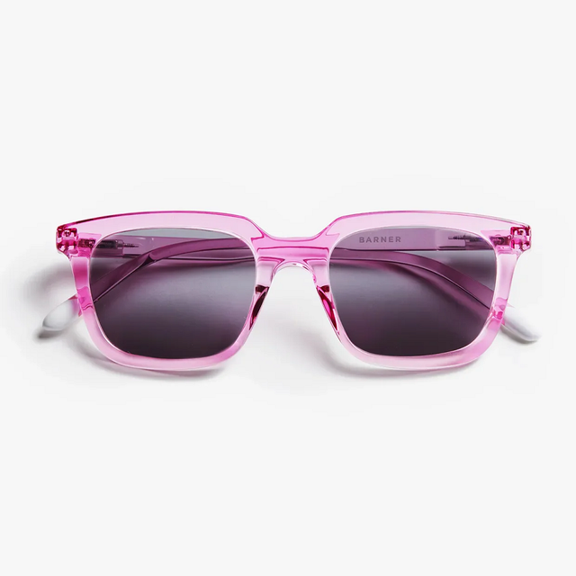 Barner Holly Glossy Blush Pink Sunglasses Front view