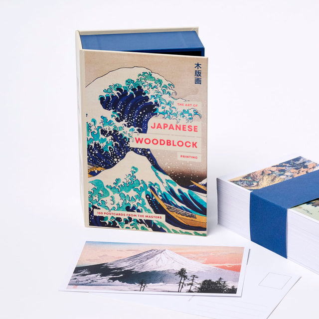 The Art of Japanese Woodblock Printing Postcards Set