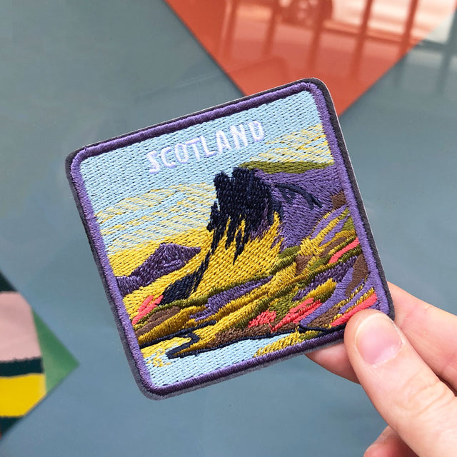 Big Country Scotland Mountain Blue Patch