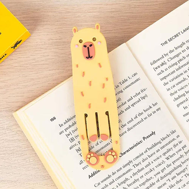 Capybara Reading Light and Bookmark