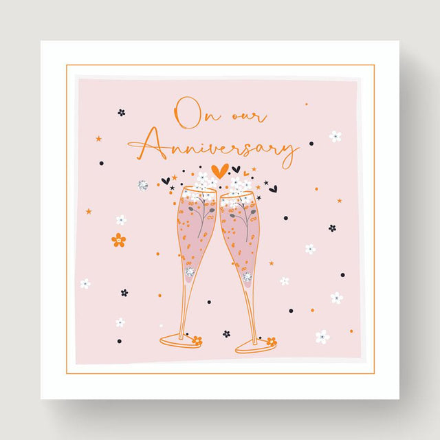 On our Anniversary Card
