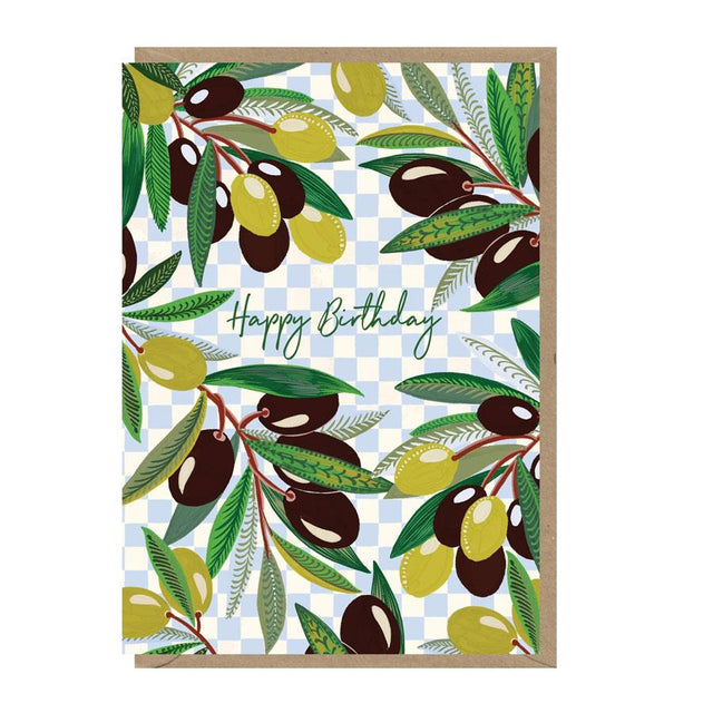 Birthday Olives Card