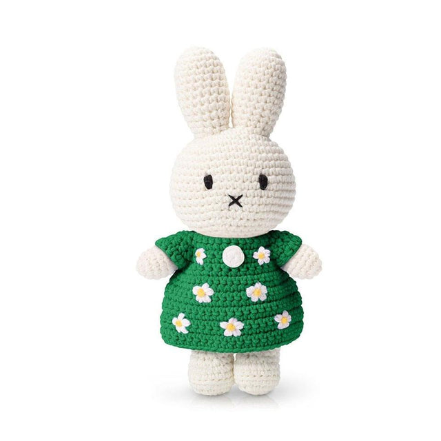 Miffy in Green Dress with White Flowers Toy