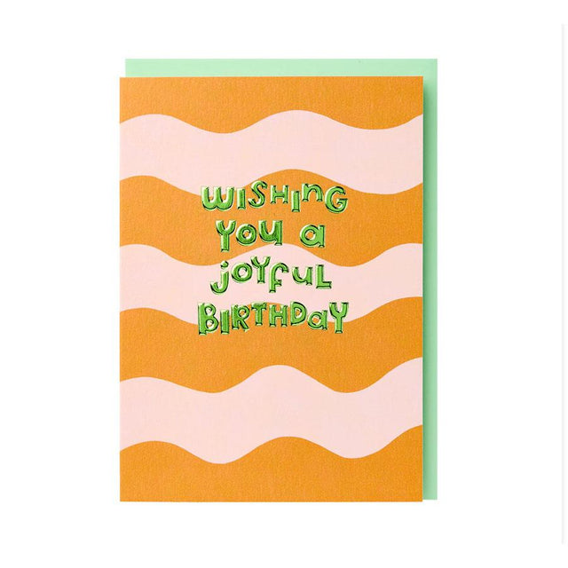 Wishing You a Joyful Birthday Card