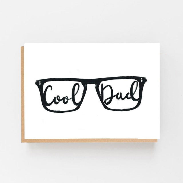 Cool Dad Glasses Card