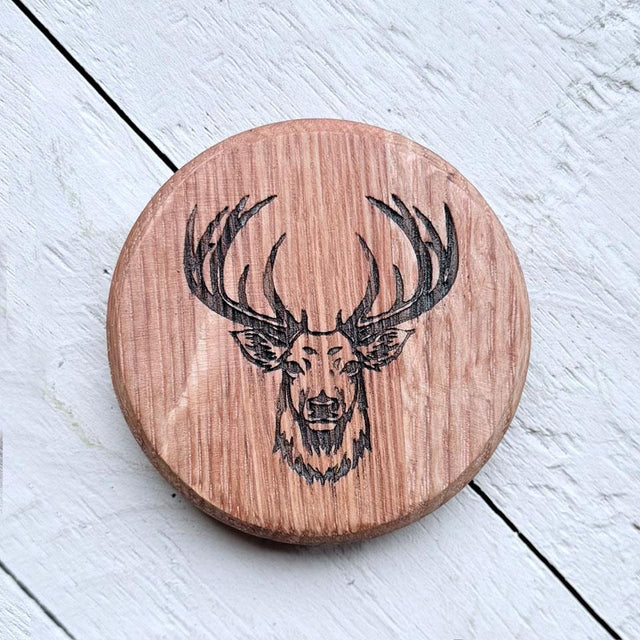 Whisky Barrel Oak Bottle Opener Stag Magnet
