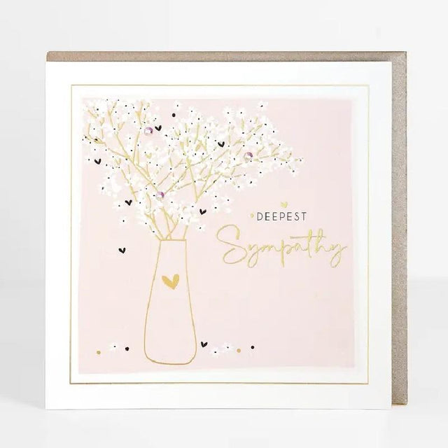 Foiled Tree Deepest Sympathy Card