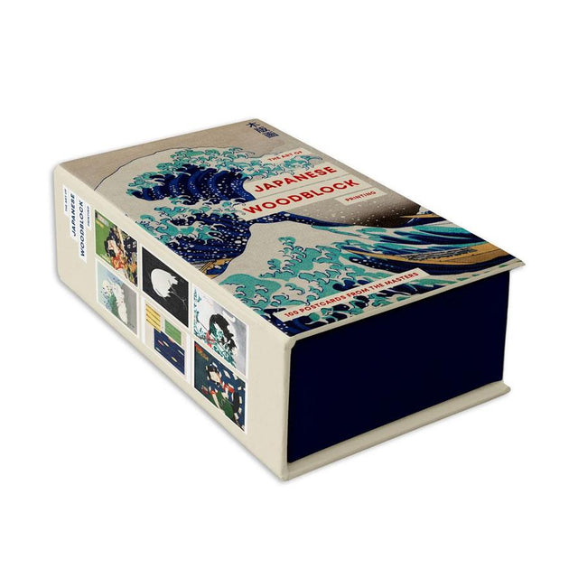 The Art of Japanese Woodblock Printing Postcards Set Close Up