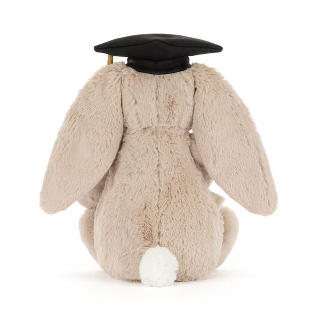 Jellycat Bashful Bunny Graduation Outfit Back Facing