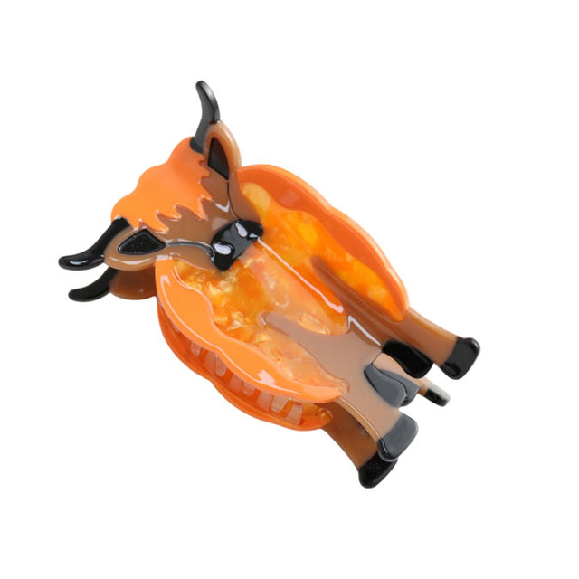 Highland Cow Hair Claw Clip
