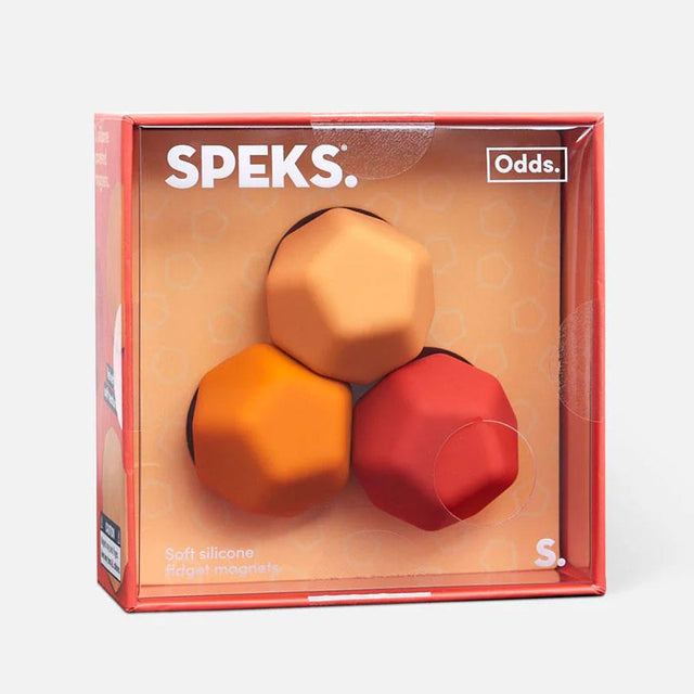 Orange Odds Soft Silicone Fidget Magnets in Gift Box