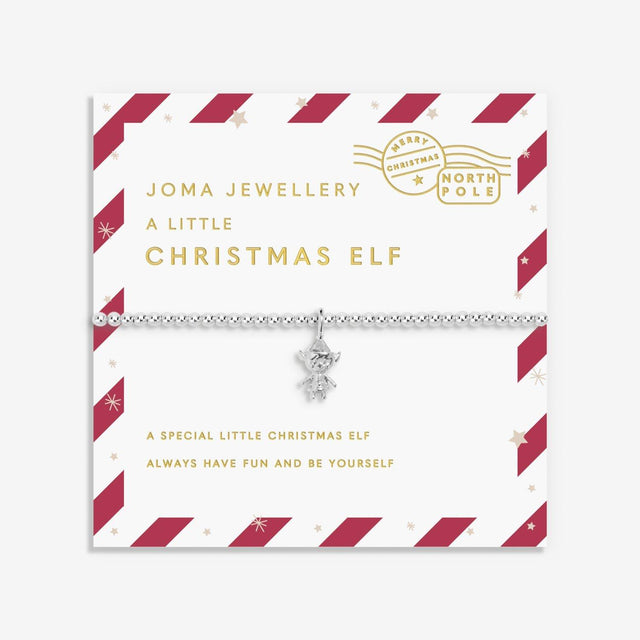 A Little Christmas Elf Children's Charm Bracelet