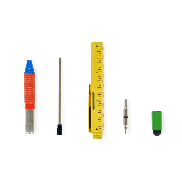 The Architect Yellow Multi Tool Pen
