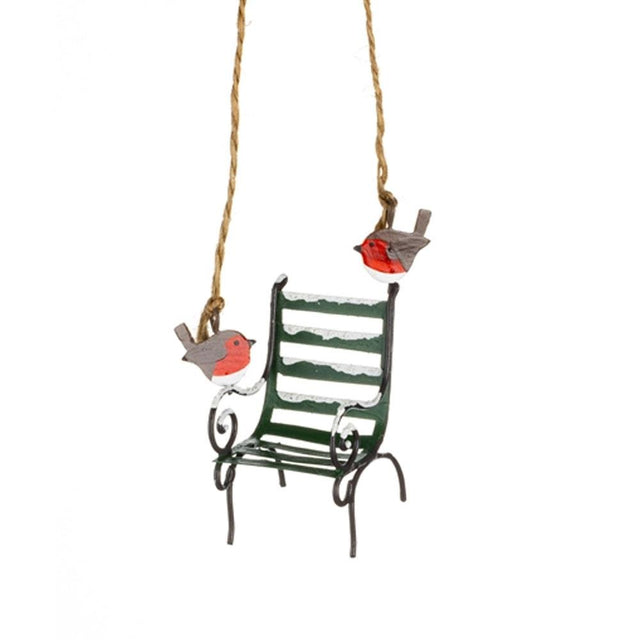 Park Chair Metal Hanging Decoration