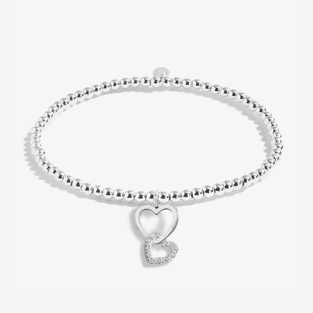 A Little Mother and Daughter Charm Bracelet Close Up