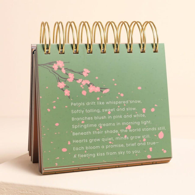 A Poem for Every Week Desktop Flip Chart Detail