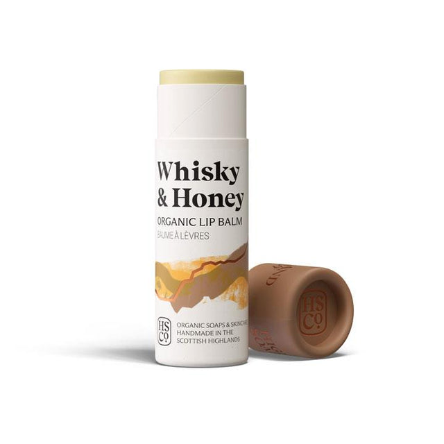 Whisky & Honey Organic Lip Balm Close Up