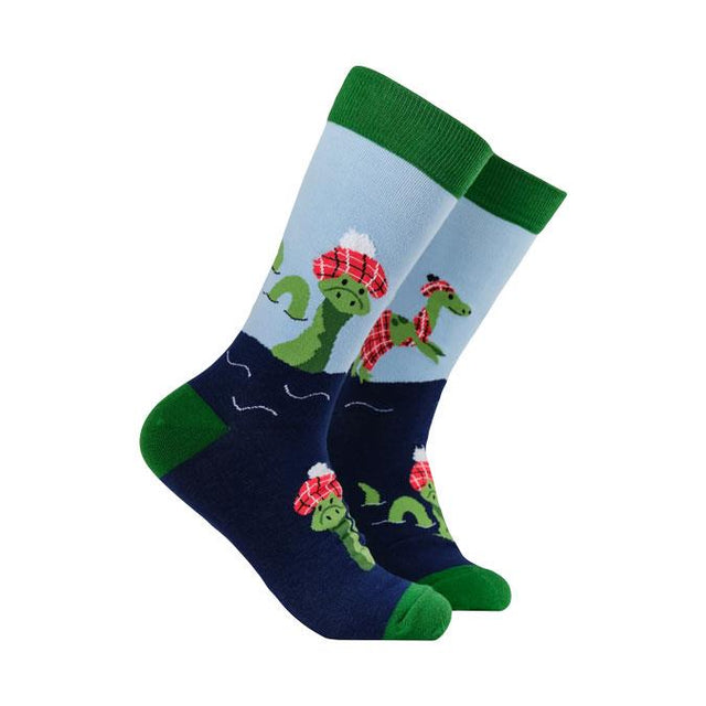 Loch Ness Monster Men's Socks