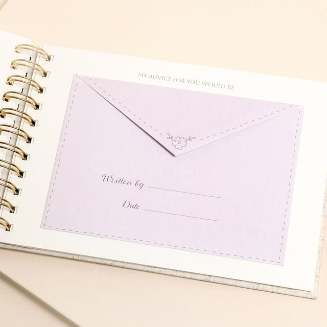 Baby Keepsake Journal Letter