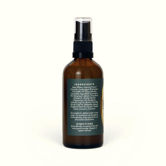 Bugbuster Anti-Bug Outdoor Body Spray Ingredient List