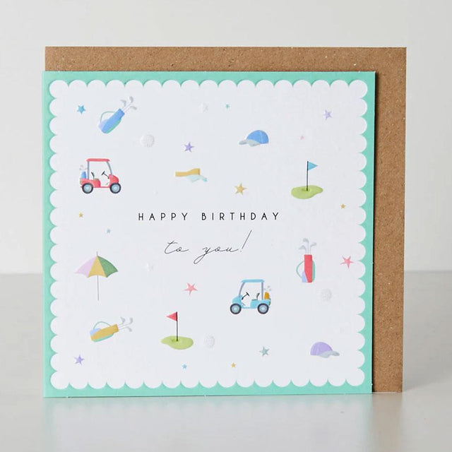 Happy Birthday To You Golf Card