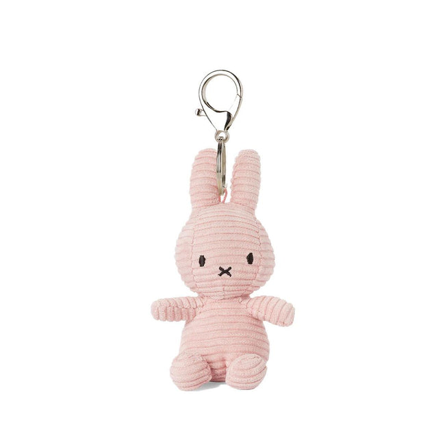 Pink Miffy Corduroy Keychain