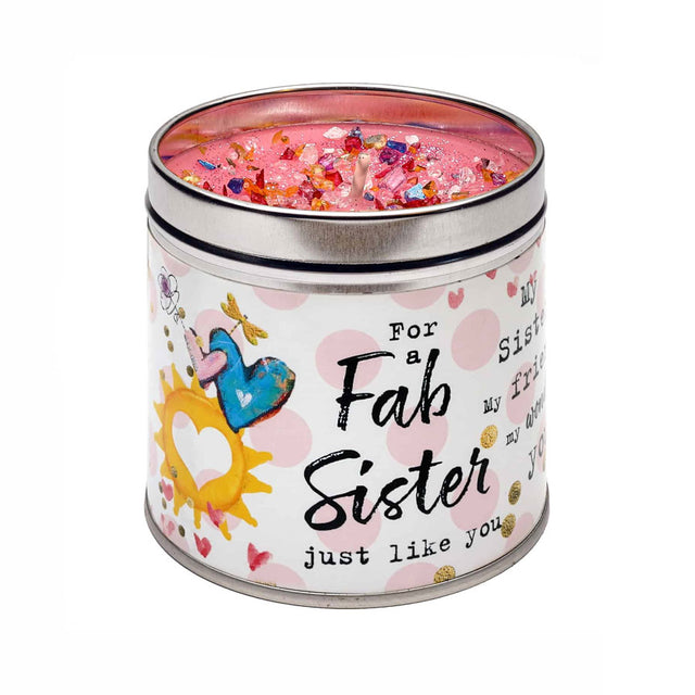 Fab Sister Candle Tin