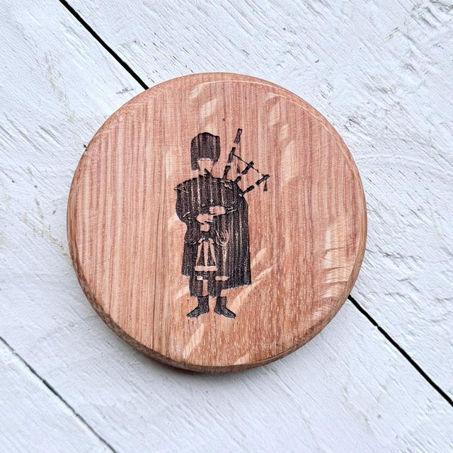 Whisky Barrel Oak Bottle Opener Piper Magnet