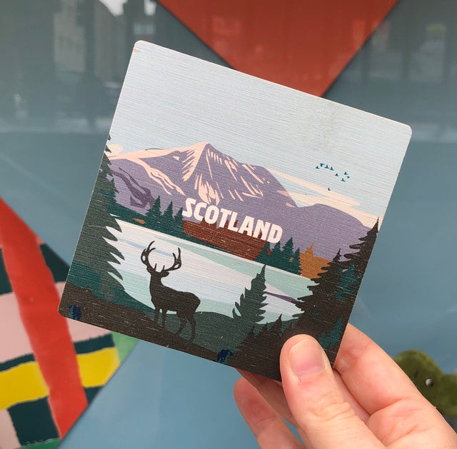 Stag 3 in1 Bottle Opener Coaster & Magnet