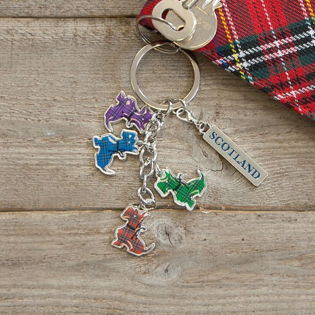 Scottie Dog Keyring